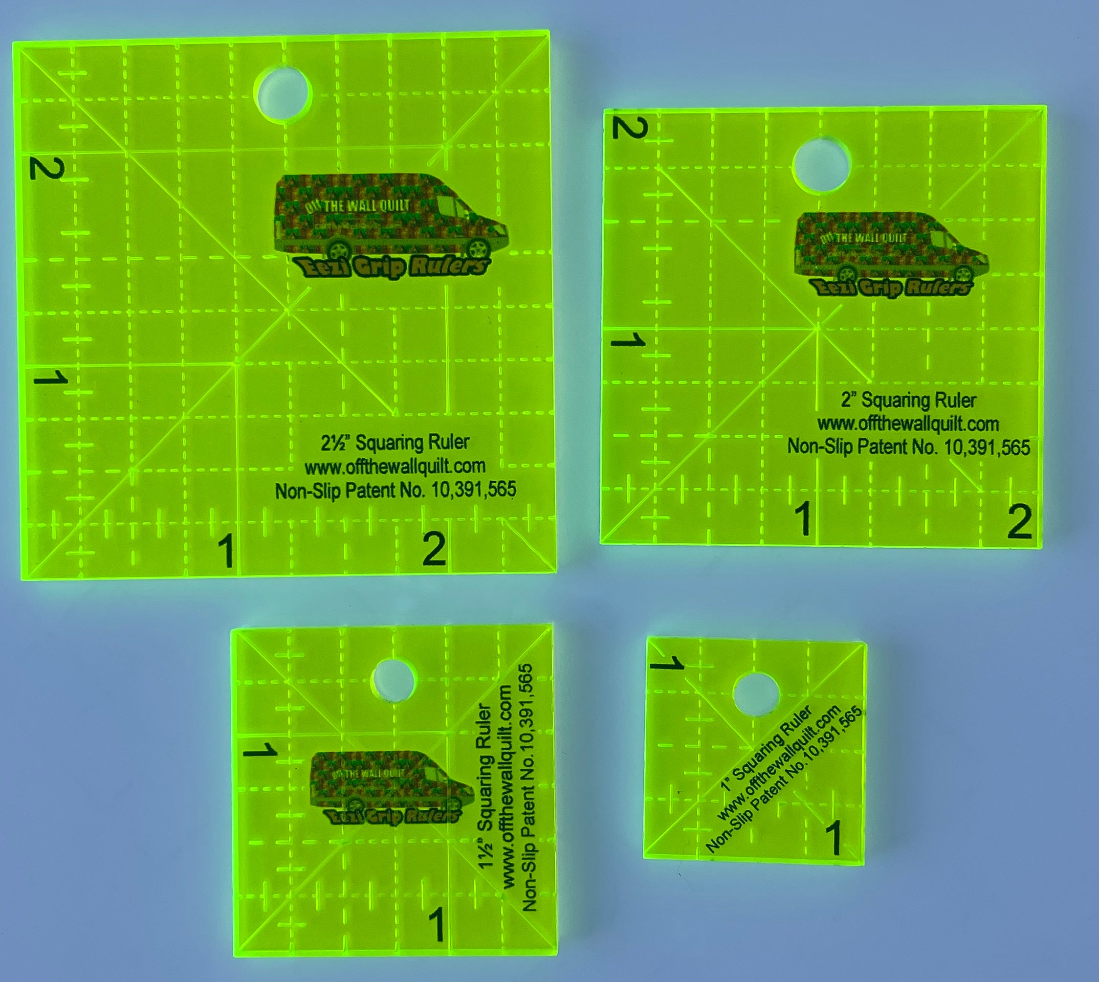 EeziGrip - Square Ruler Set (1